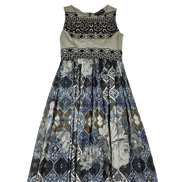 Anthropologie Hemant & Nandita Revolve Beaded Maxi Dress Silk Embellish Size XS - Picture 15 of 15